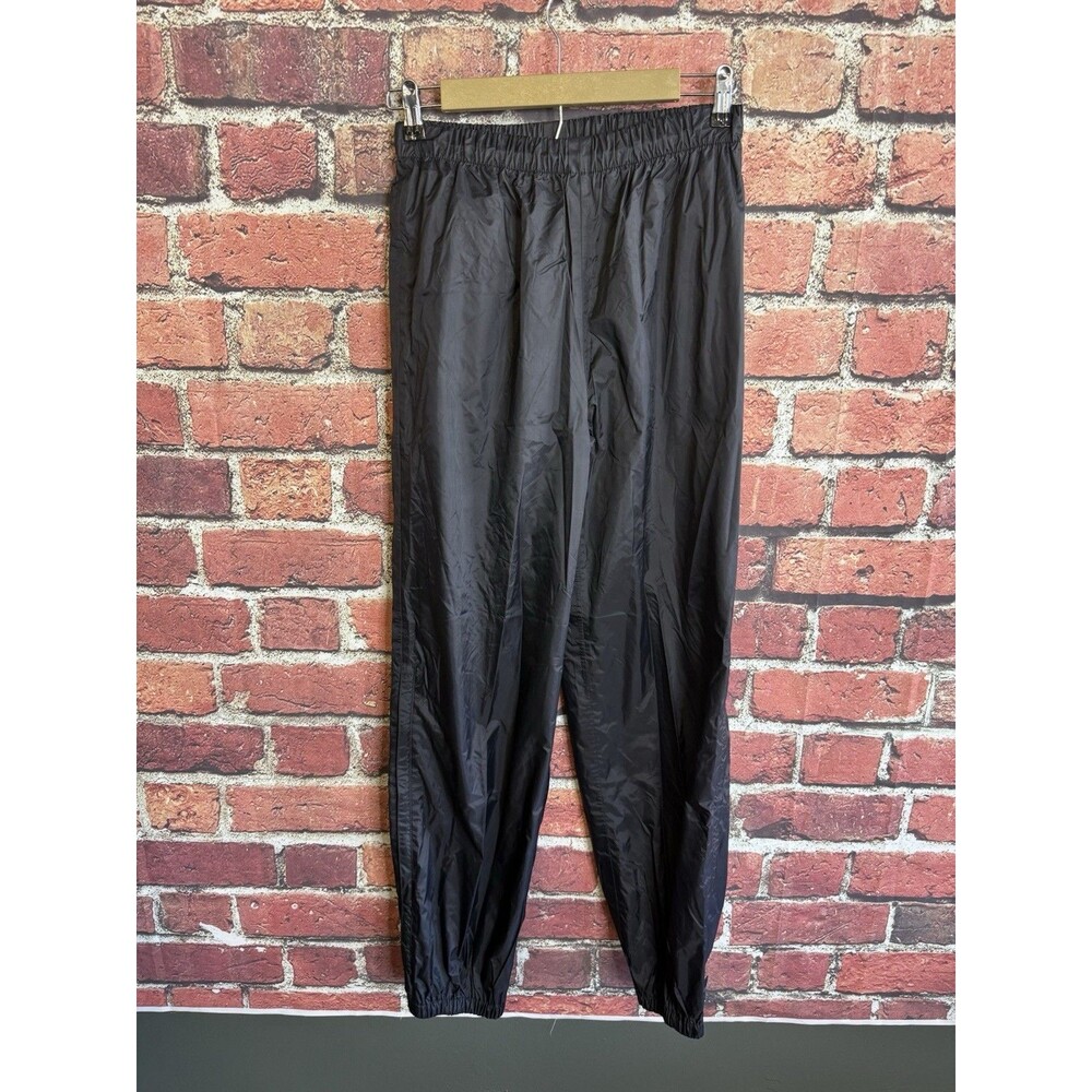 Vintage REI Mens Black Ventana Black Rain Pants Size Small NWT